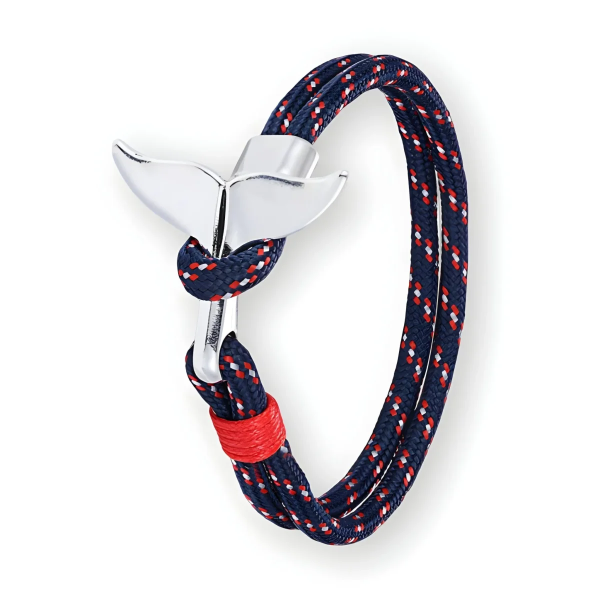 Bracelet cordon pour homme, queue de baleine, multicolore, modèle Ben – Image 5