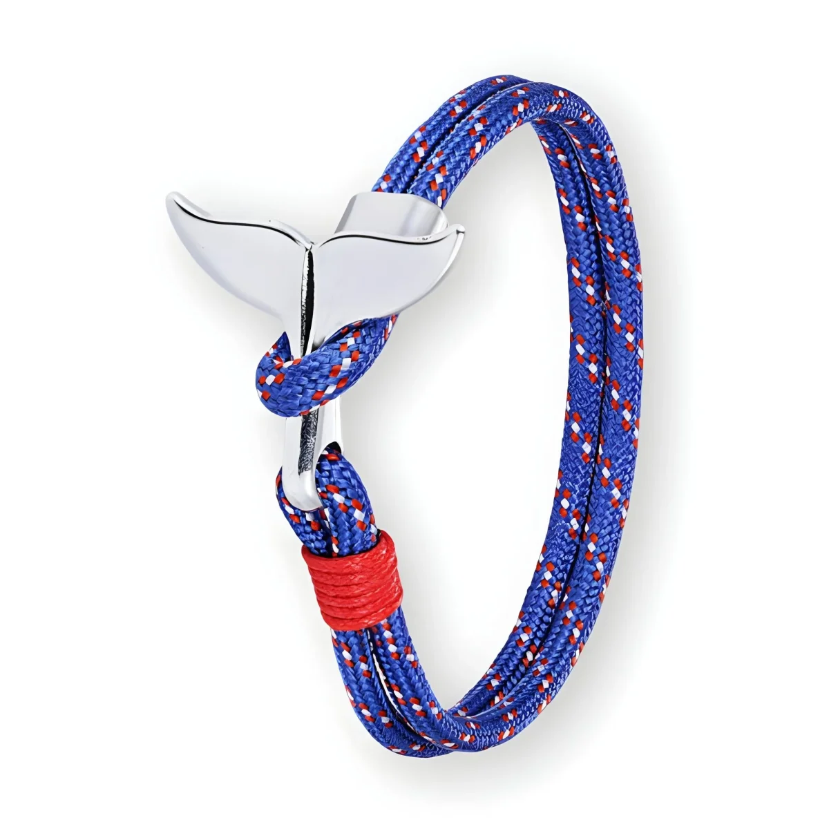 Bracelet cordon pour homme, queue de baleine, multicolore, modèle Ben – Image 6