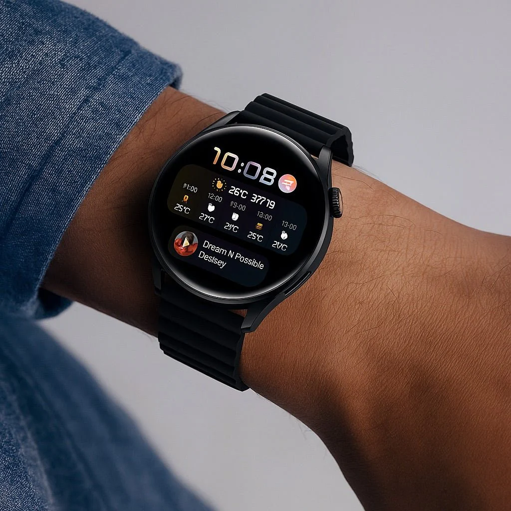 Bracelet Garmin Watch Quick Release et Ice Watch en silicone magnétique 20mm 22mm, confort ajustable pour montre connectée, style moderne et couleurs bicolores, modèle Vald – Image 4